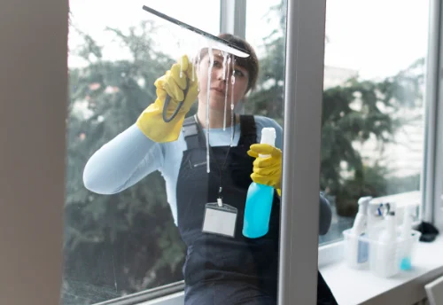 Nettoyage de vitres intérieures et extérieures à Lornay